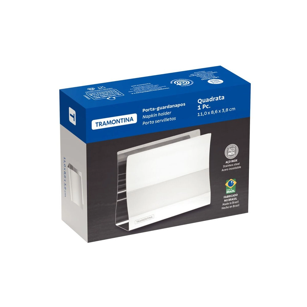 Porta Guardanapos Tramontina Quadrata 11 Cm
