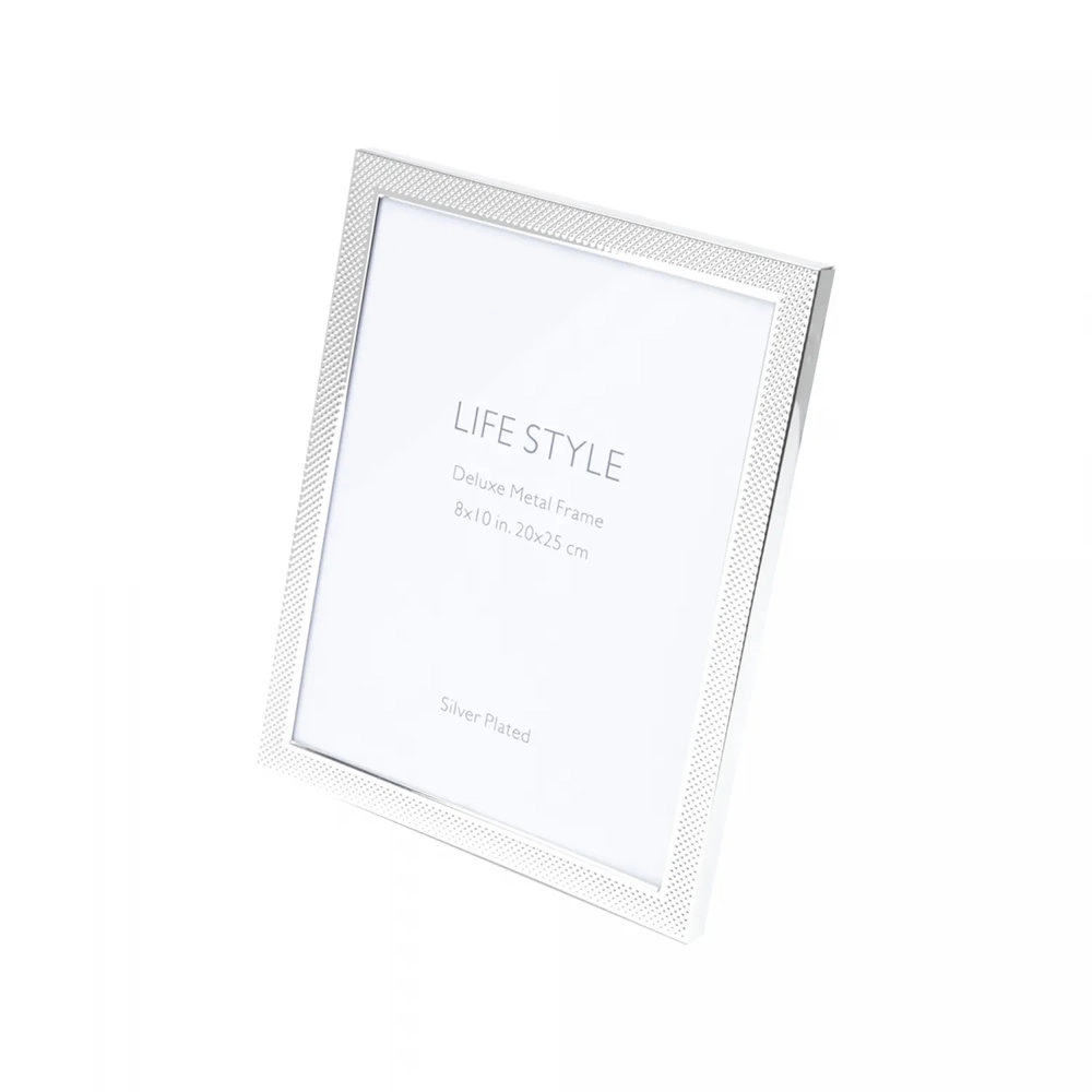 Porta-retrato de Aco Chess Prata 10cm X 15cm - Wolff