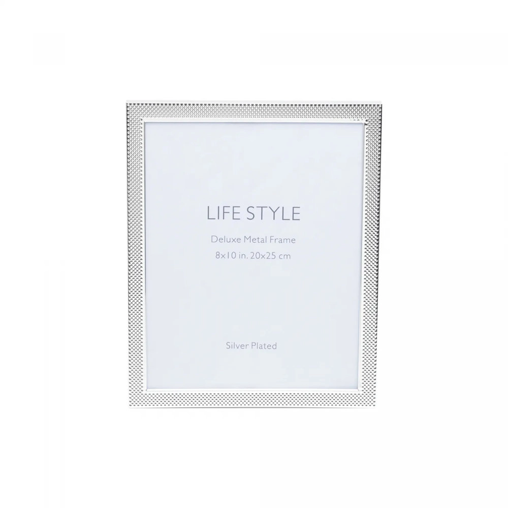 Porta-retrato de Aco Chess Prata 10cm X 15cm - Wolff