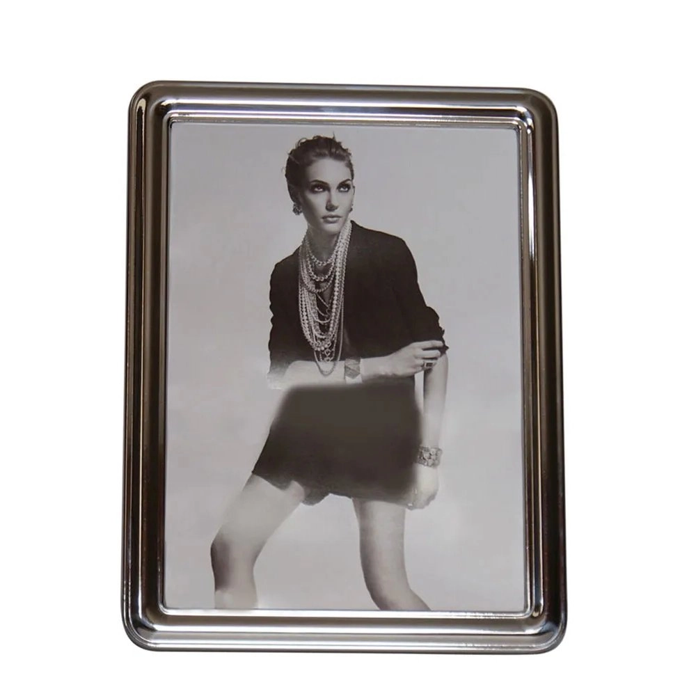 Porta-retrato Riva Brindise Aco Inox 10 X 15 Cm Porta-retrato Riva Brindise Aco Inox 10 X 15 Cm