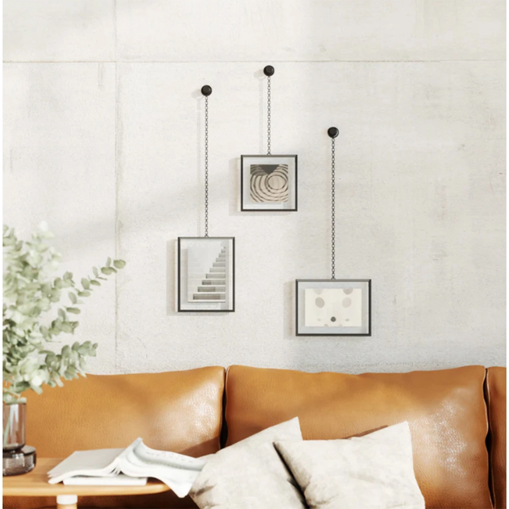 Porta Retrato Umbra Fotochain - 3 Peças Porta Retrato Umbra Fotochain - 3 Peças