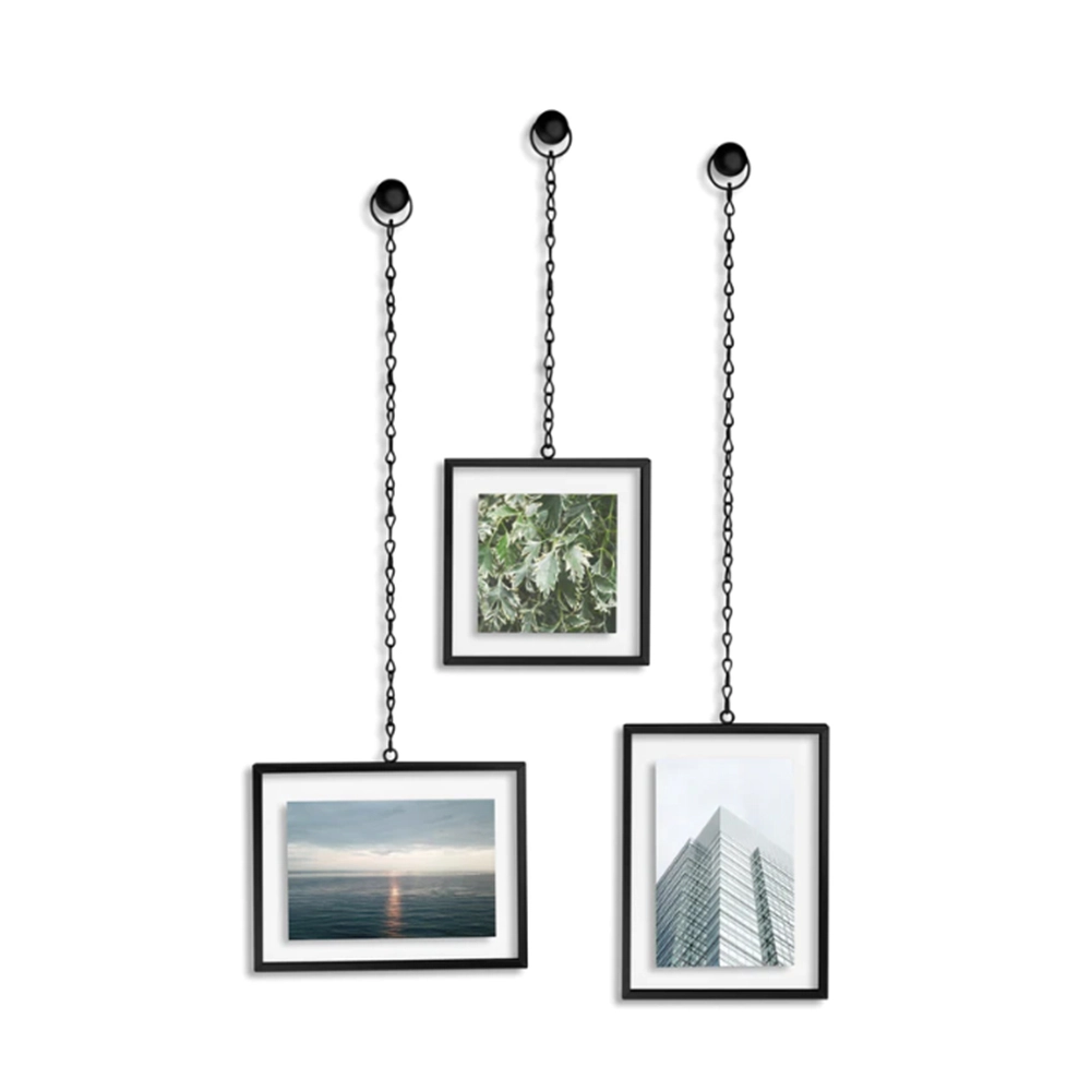 Porta Retrato Umbra Fotochain - 3 Peças Porta Retrato Umbra Fotochain - 3 Peças