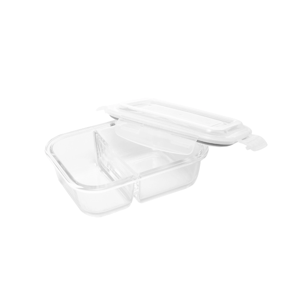 Pote Hermético Com Divisória Lyor 640 Ml