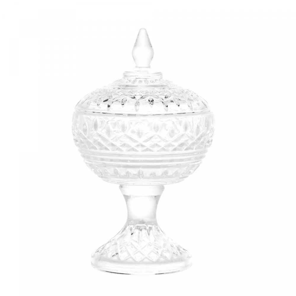 Potiche Com Pe Wolff Lys Transparente 11 X 18 Cm Potiche Com Pe Wolff Lys Transparente 11 X 18 Cm