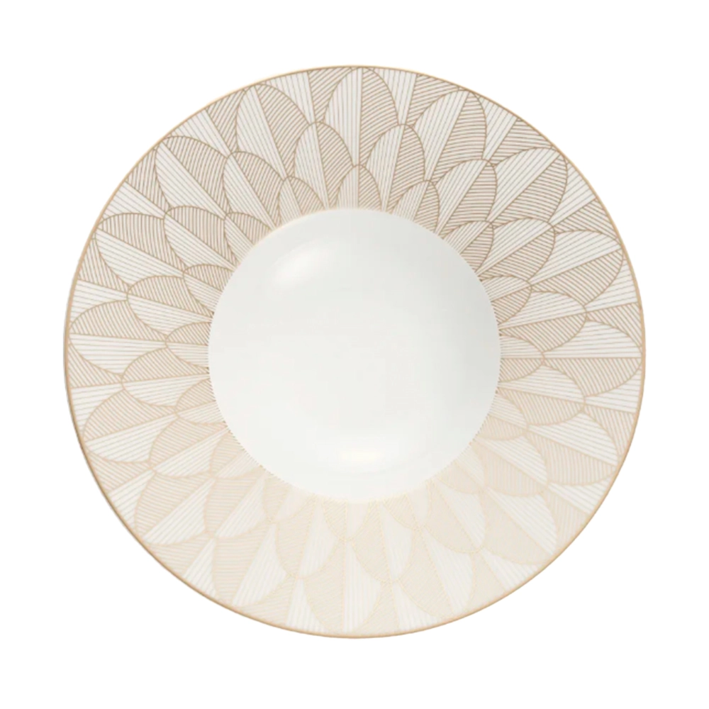 Prato Fundo Christofle Malmaison Impériale Ouro
