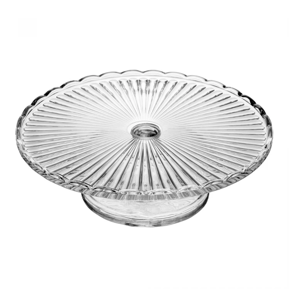 Prato Para Bolo Com Pe de Vidro Bangkok - Wolff Prato Para Bolo Com Pe de Vidro Bangkok - Wolff