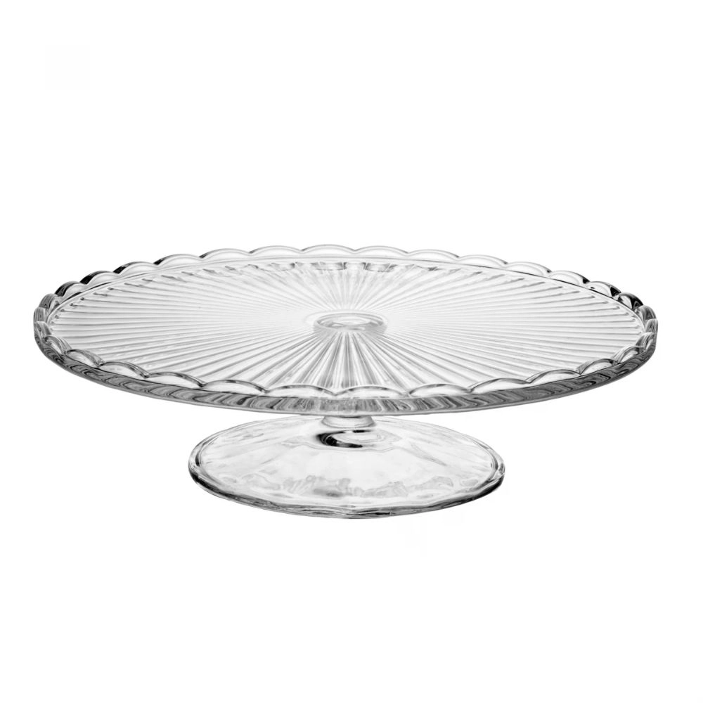 Prato Para Bolo Com Pe de Vidro Bangkok - Wolff Prato Para Bolo Com Pe de Vidro Bangkok - Wolff