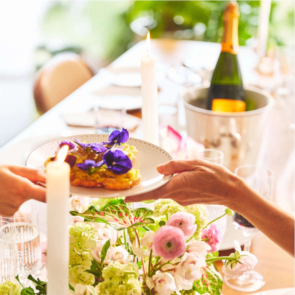 Prato Para Sobremesa Christofle Malmaison Imperiale Platina