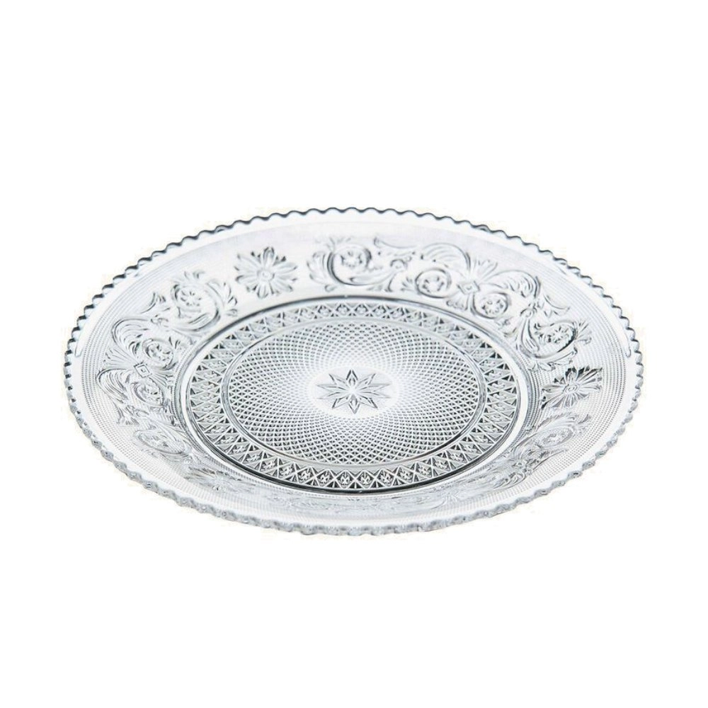 Prato de Sobremesa Em Cristal Baccarat Arabesque Prato de Sobremesa Em Cristal Baccarat Arabesque