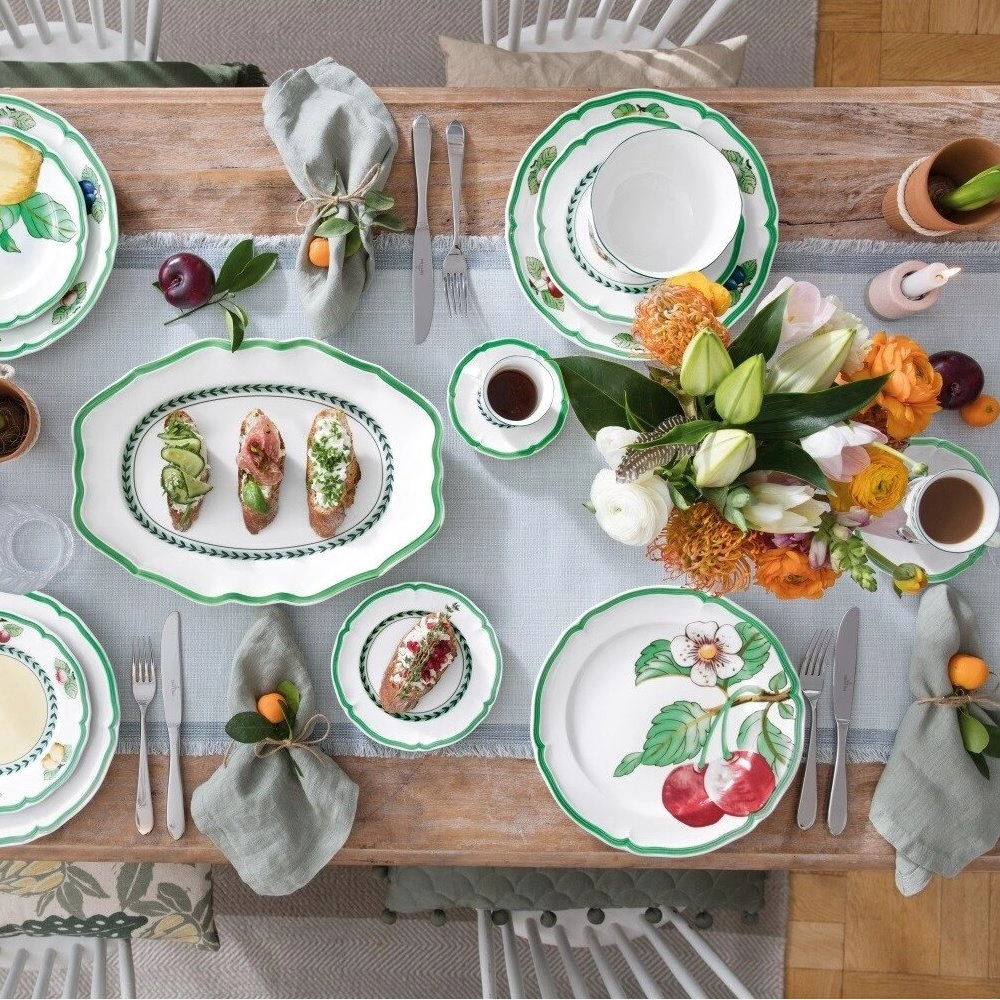 Prato Raso French Garden Modern Fruits Cereja Villeroy e Boch Prato Raso French Garden Modern Fruits Cereja Villeroy e Boch