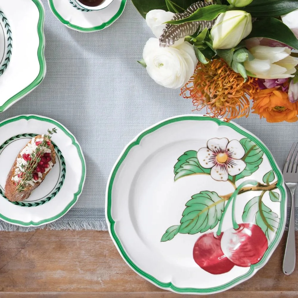 Prato Raso French Garden Modern Fruits Cereja Villeroy e Boch Prato Raso French Garden Modern Fruits Cereja Villeroy e Boch