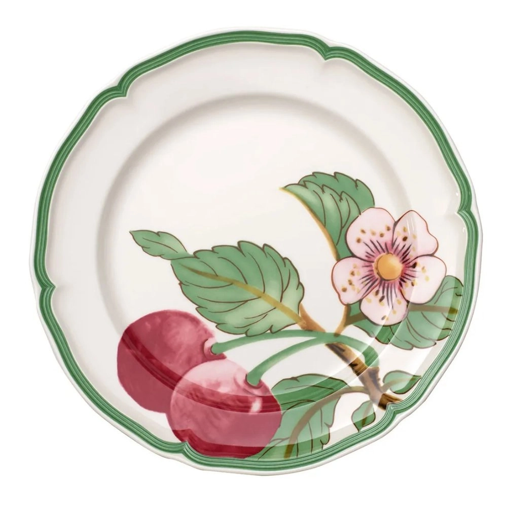 Prato Raso French Garden Modern Fruits Cereja Villeroy e Boch Prato Raso French Garden Modern Fruits Cereja Villeroy e Boch