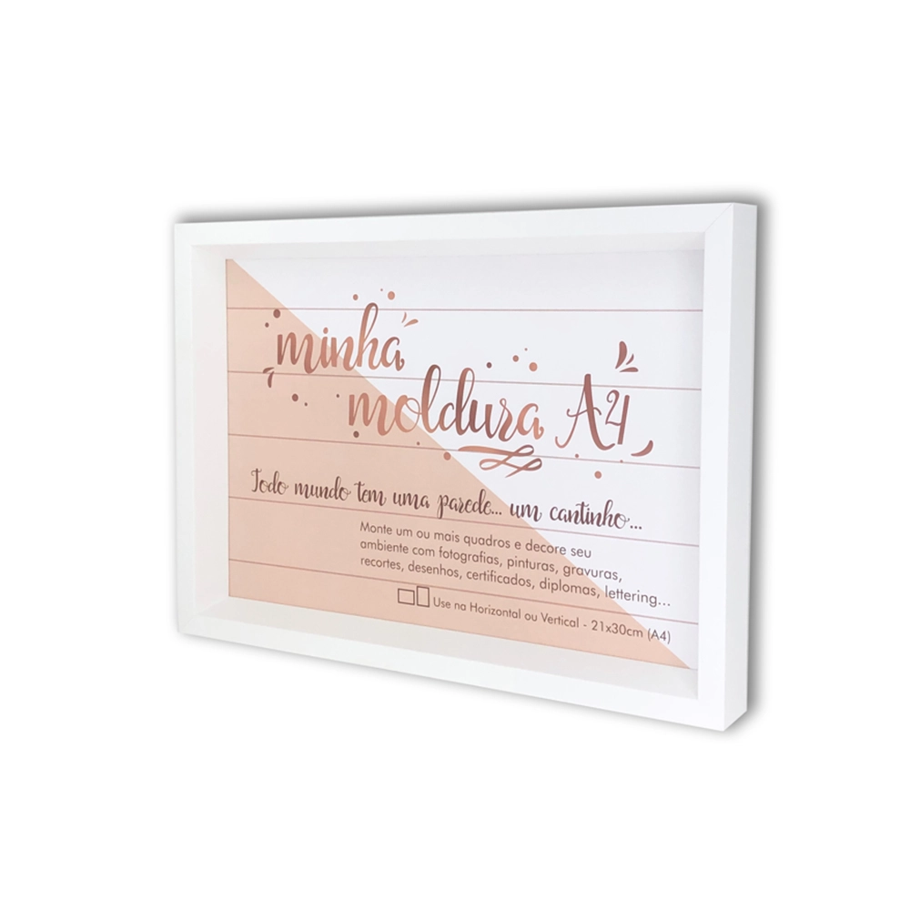 Quadro Your Frame Infinity Molduras A4 21 X 30 Cm Quadro Your Frame Infinity Molduras A4 21 X 30 Cm