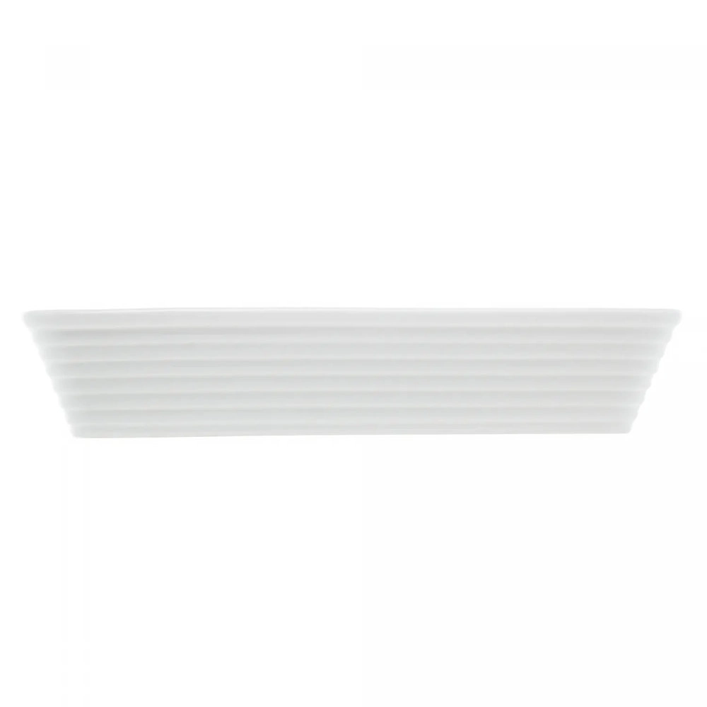 Refratario Retangular Lyor Linea Branco 20 X 15 X 5 Cm Refratario Retangular Lyor Linea Branco 20 X 15 X 5 Cm