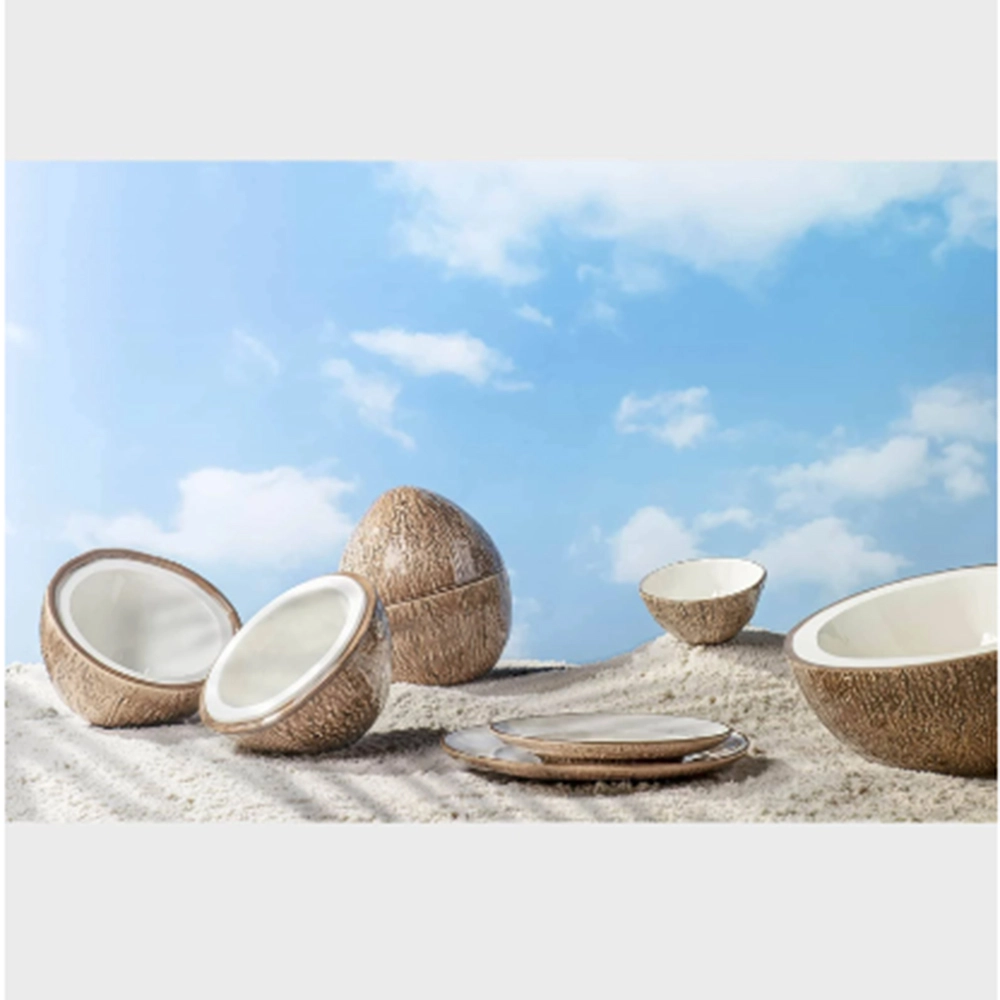 Saladeira Bordallo Pinheiro Coco 19 X 30 X 30,2 Cm Saladeira Bordallo Pinheiro Coco 19 X 30 X 30,2 Cm