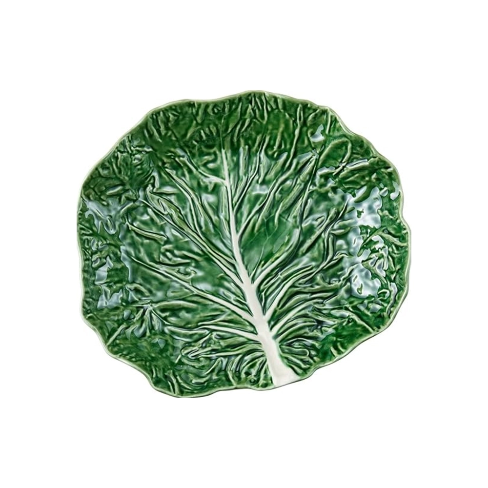 Saladeira Bordallo Pinheiro Couve 40 Cm