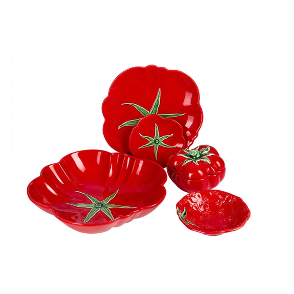 Saladeira Bordallo Pinheiro Tomate 34 Cm Saladeira Bordallo Pinheiro Tomate 34 Cm