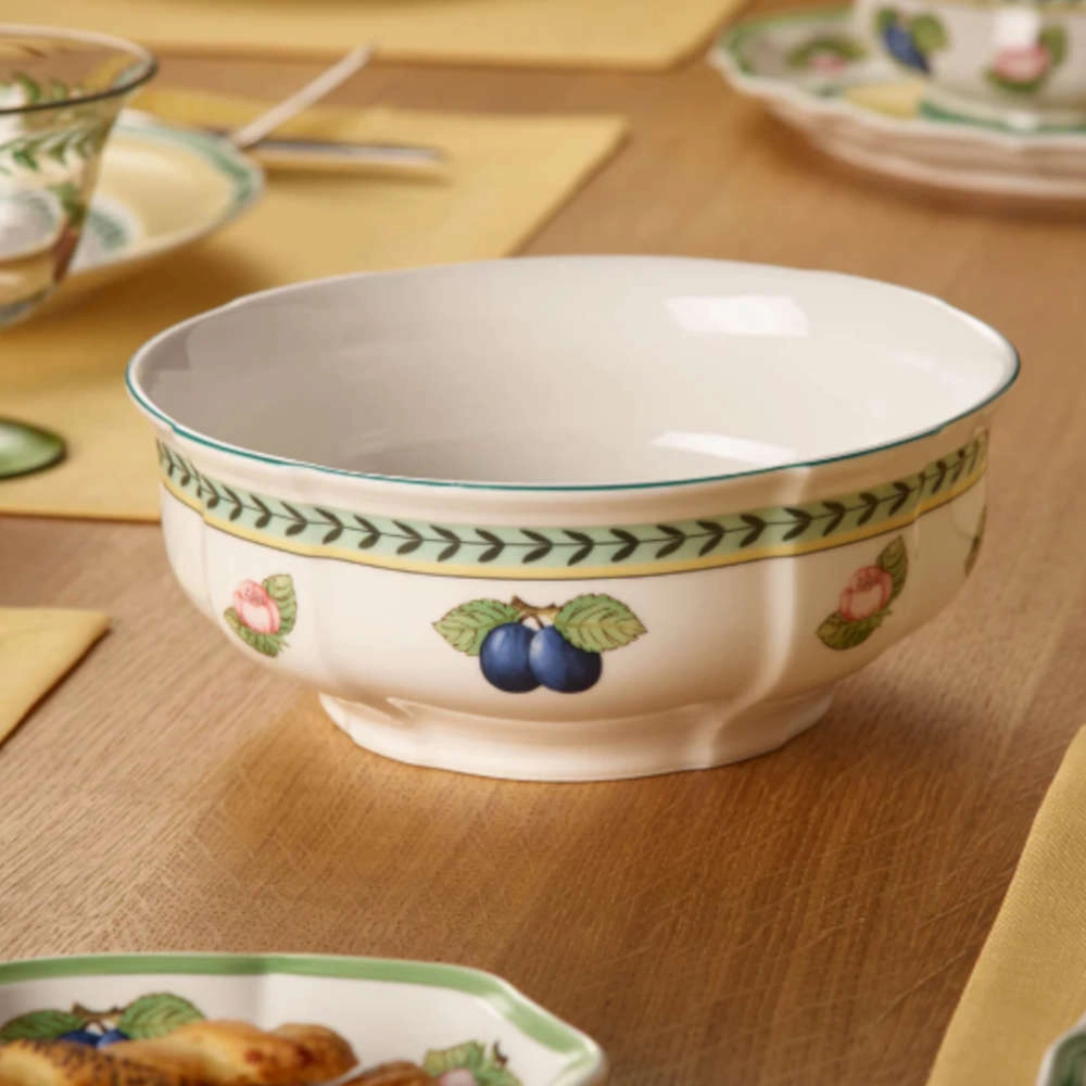 Saladeira Redonda French Garden Fleurence Villeroy e Boch Saladeira Redonda French Garden Fleurence Villeroy e Boch