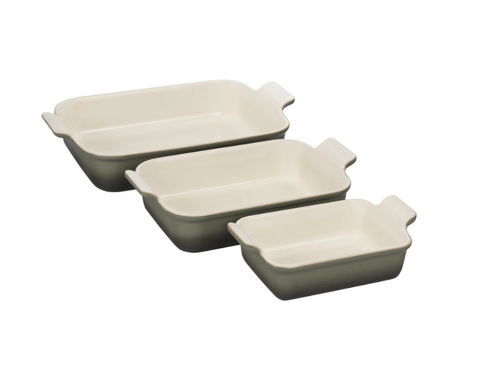 Travessas Retangulares Heritage - 3 Peca Travessas Retangulares Heritage - 3 Peca