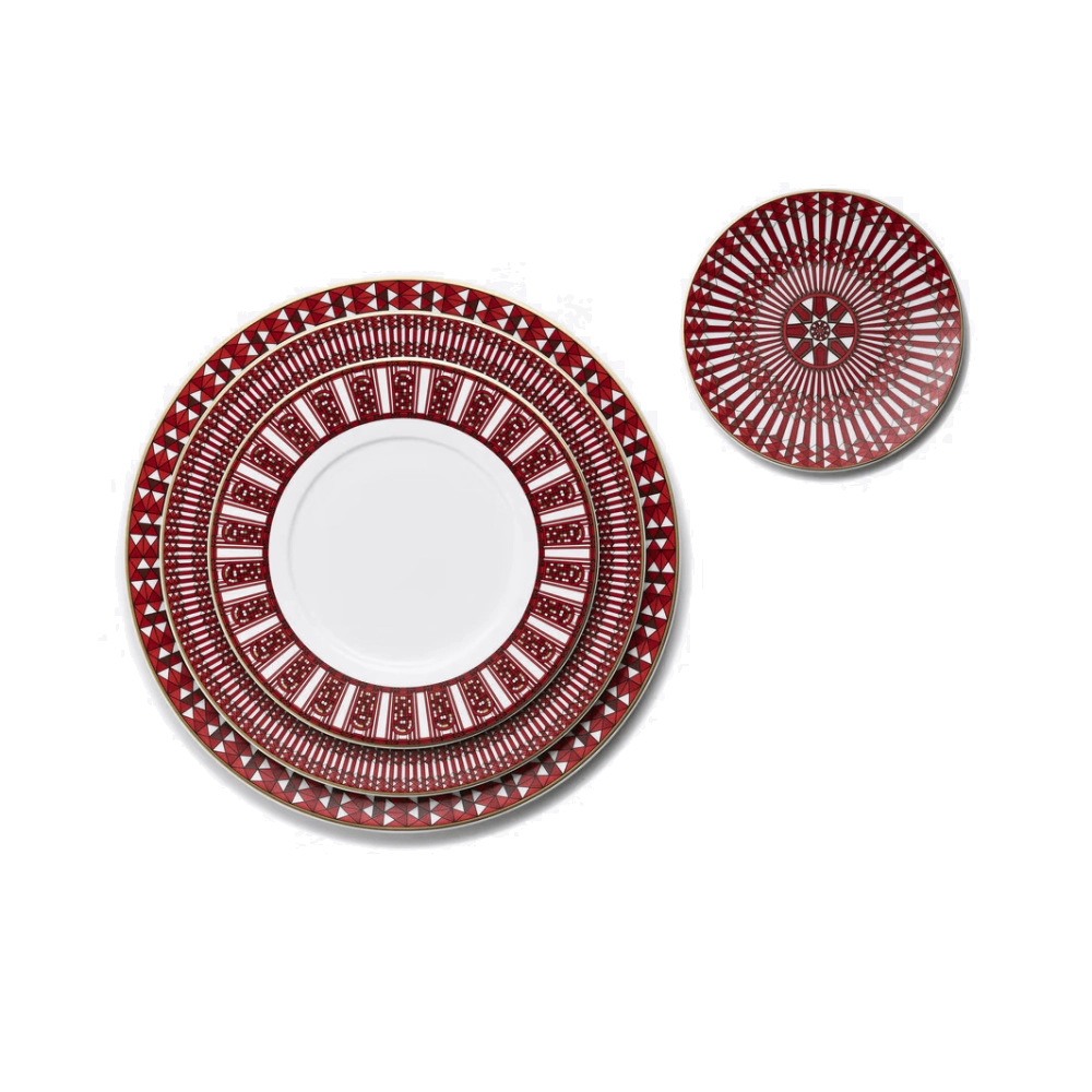 Sousplat Vermelho Arcadia