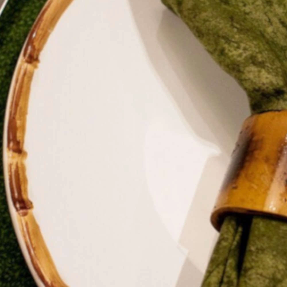 Travessa Oval Bambu Scalla Travessa Oval Bambu Scalla