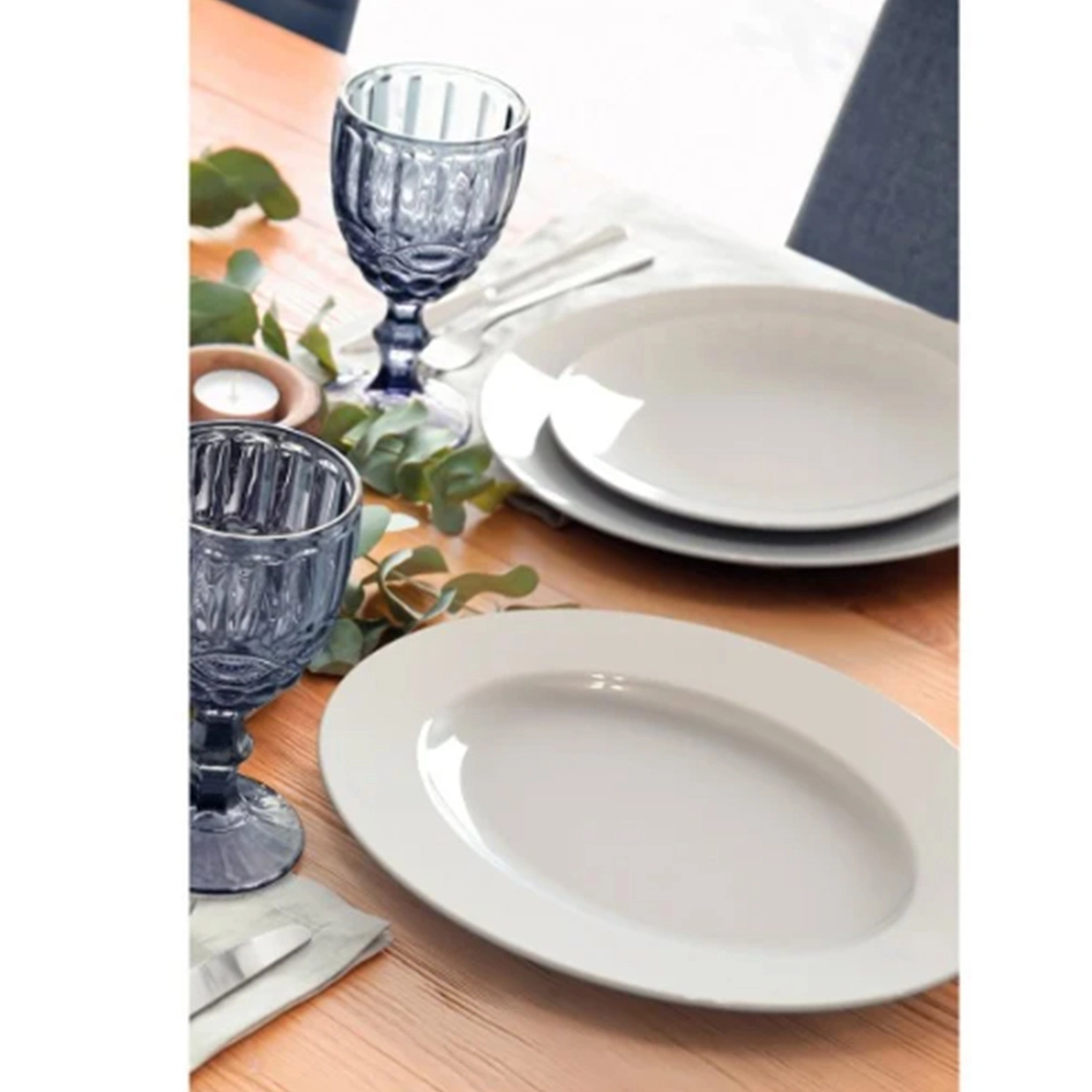 Travessa Oval Maria Augusta 32 X 25 Cm Travessa Oval Maria Augusta 32 X 25 Cm