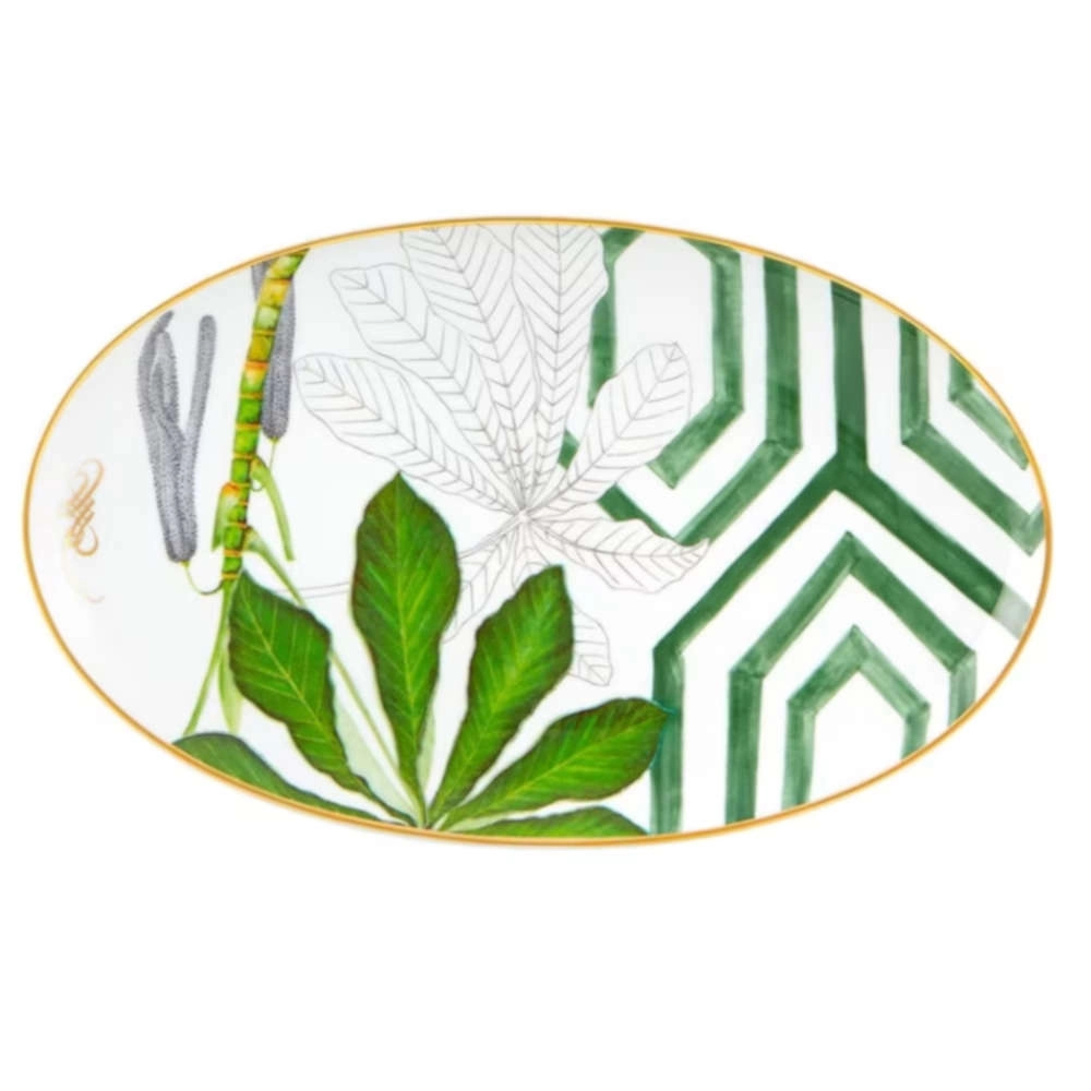 Travessa Oval Vista Alegre Amazonia 2,5 X 17,8 X 28,8 Cm