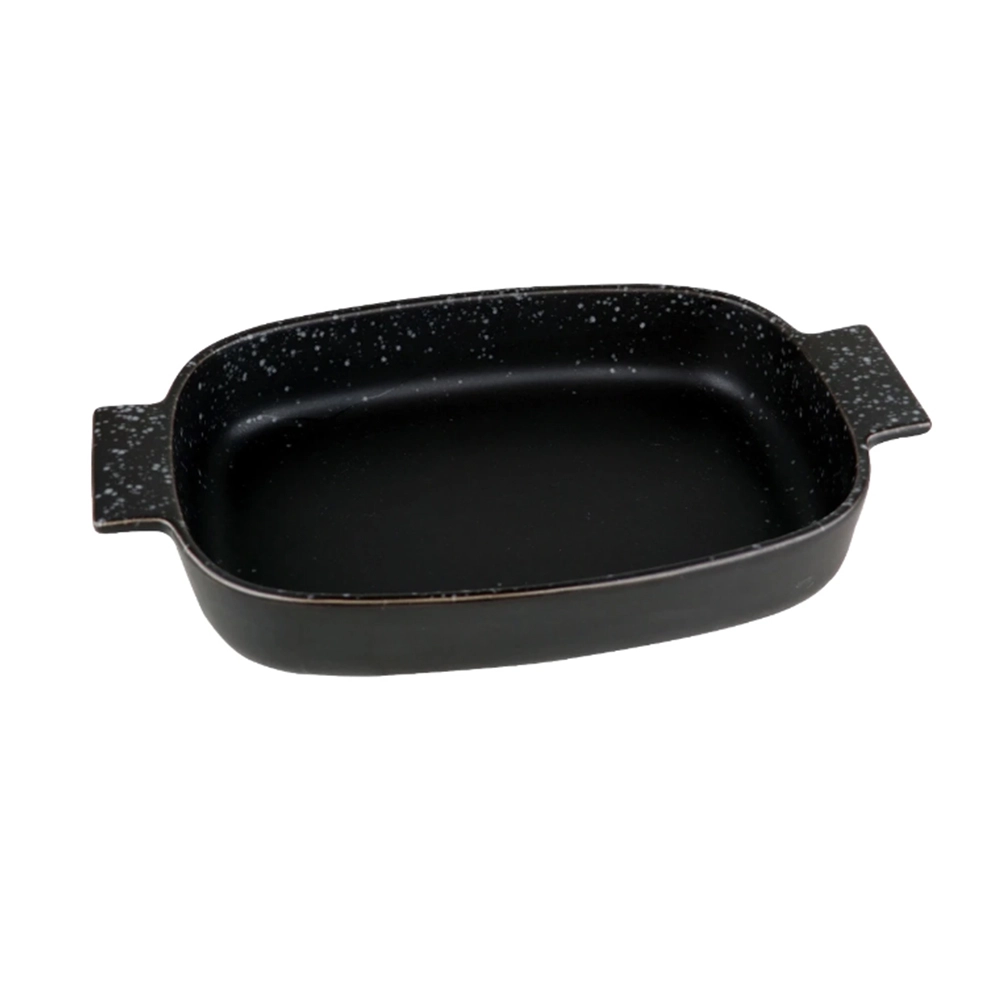 Travessa Retangular Com Alça L'hermitage Piatto 37 X 21,5 X 6 Cm