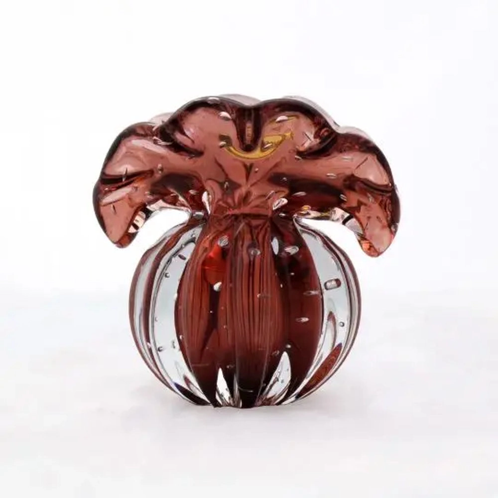 Vaso Toscana Cristais D´labone Rubi 10 Cm Vaso Toscana Cristais D´labone Rubi 10 Cm