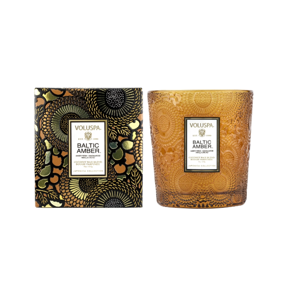 Vela Copo de Vidro Clássico 60h Voluspa Coleção Japonica Vela Copo de Vidro Clássico 60h Voluspa Coleção Japonica