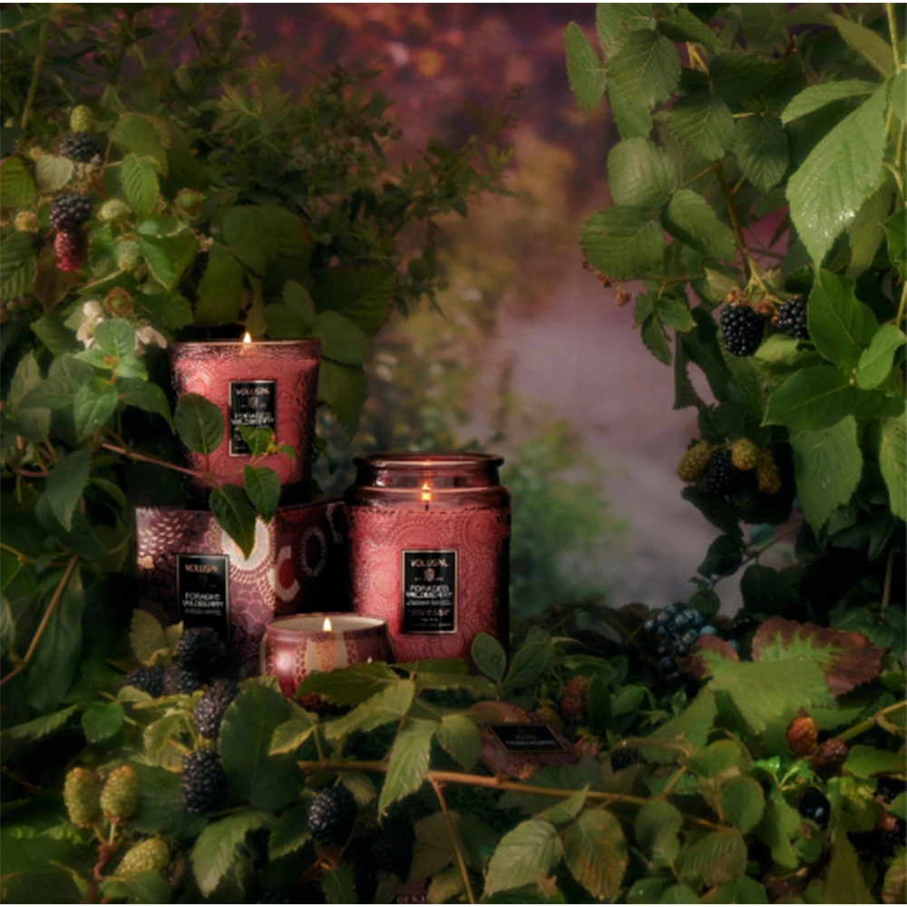 Vela Copo de Vidro Clássico 60h Voluspa Coleção Japonica Vela Copo de Vidro Clássico 60h Voluspa Coleção Japonica