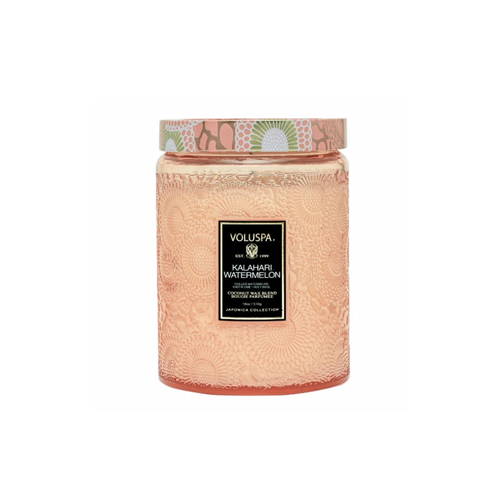 Vela Pote de Vidro Grande 100h Voluspa Coleção Japonica Vela Pote de Vidro Grande 100h Voluspa Coleção Japonica