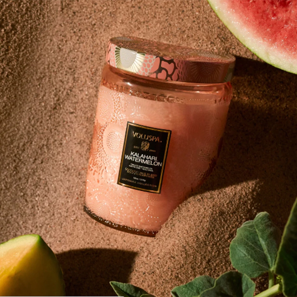 Vela Pote de Vidro Grande 100h Voluspa Coleção Japonica Vela Pote de Vidro Grande 100h Voluspa Coleção Japonica