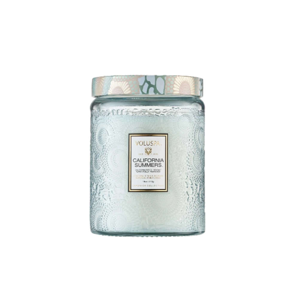 Vela Pote de Vidro Grande 100h Voluspa Coleção Japonica Vela Pote de Vidro Grande 100h Voluspa Coleção Japonica