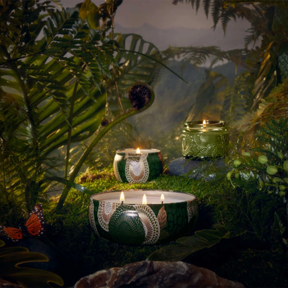 Vela Pote de Vidro Pequena 25h Voluspa Coleção Japonica Vela Pote de Vidro Pequena 25h Voluspa Coleção Japonica