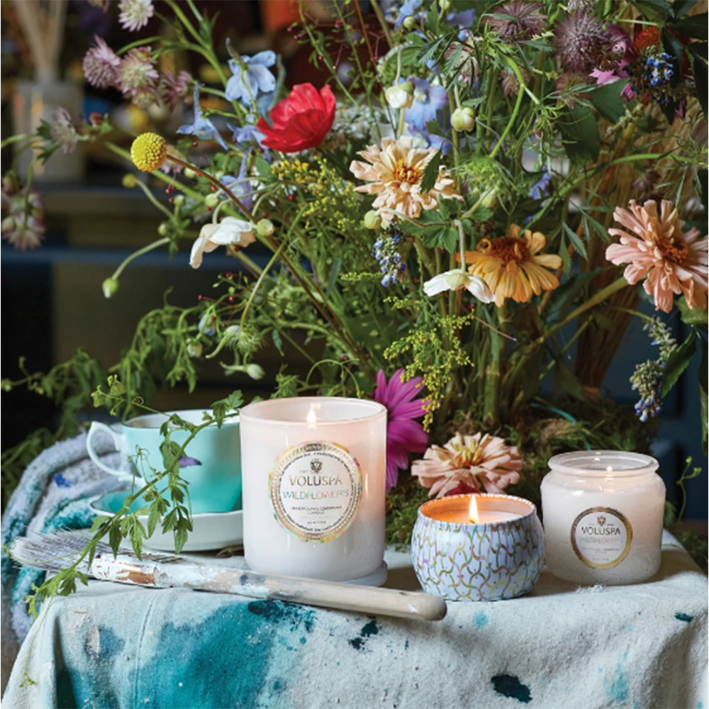 Vela Pote Luxe 35h Voluspa Nova Coleção Maison Blanc Vela Pote Luxe 35h Voluspa Nova Coleção Maison Blanc