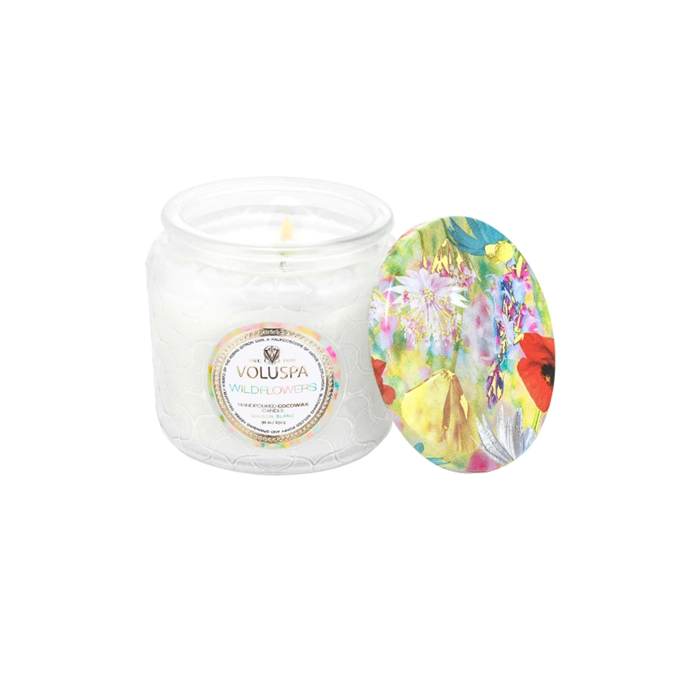 Vela Pote Luxe 35h Voluspa Nova Coleção Maison Blanc Vela Pote Luxe 35h Voluspa Nova Coleção Maison Blanc