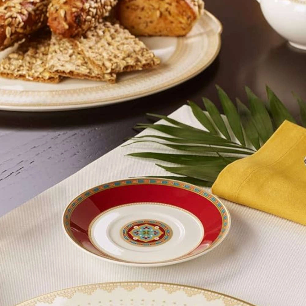 Xicara Para Cafe Samarkand Rubin Villeroy e Boch Xicara Para Cafe Samarkand Rubin Villeroy e Boch