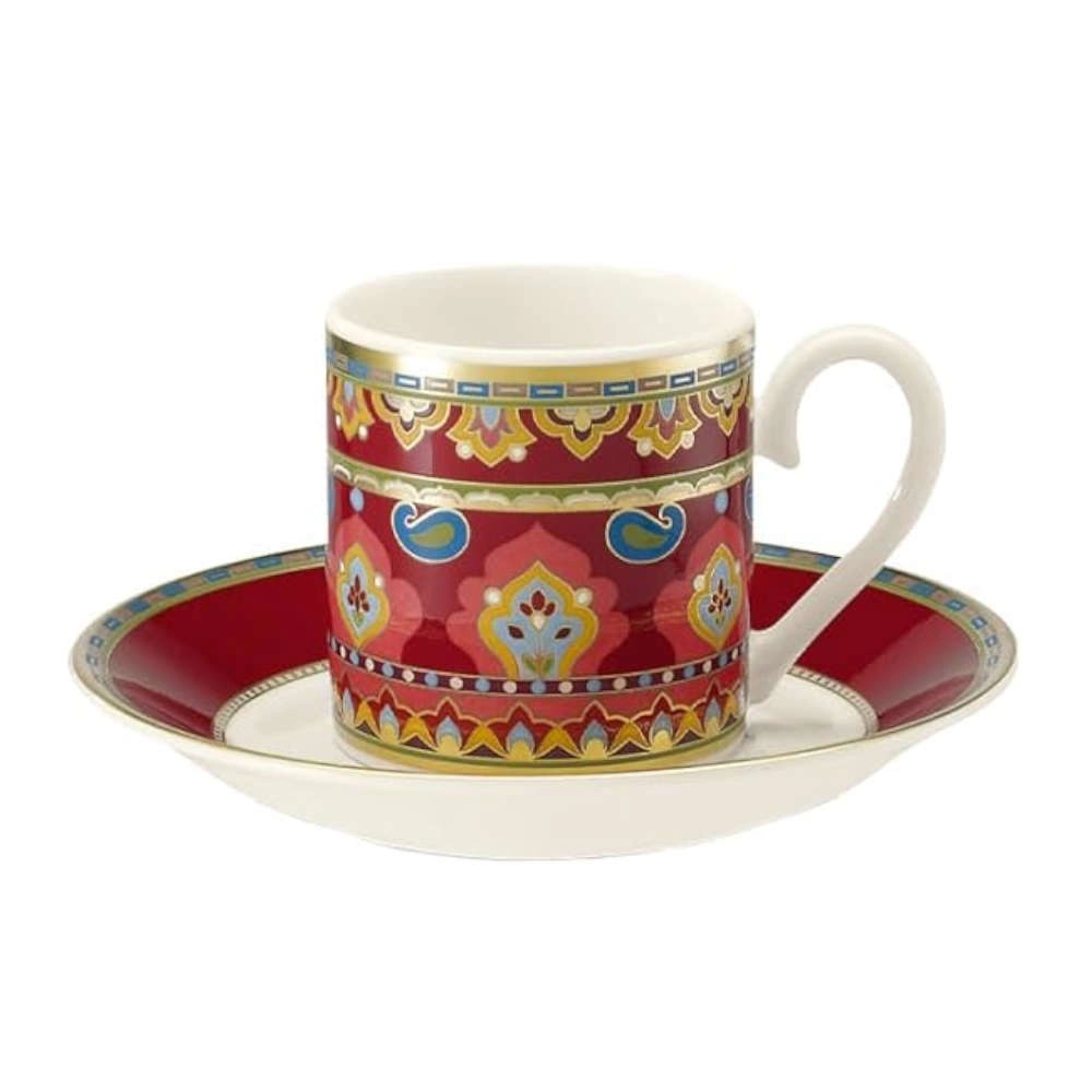Xicara Para Cafe Samarkand Rubin Villeroy e Boch Xicara Para Cafe Samarkand Rubin Villeroy e Boch